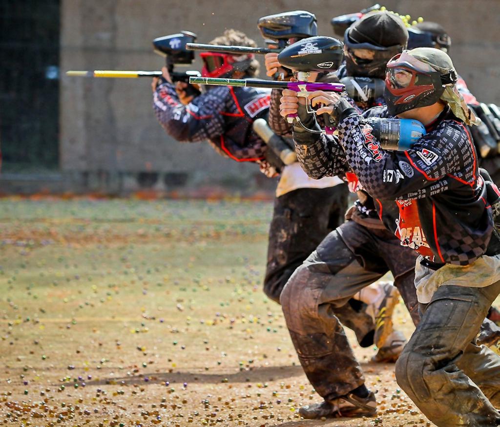 The Rock Paintball Tournament San Francisco Alcatraz United States Of America